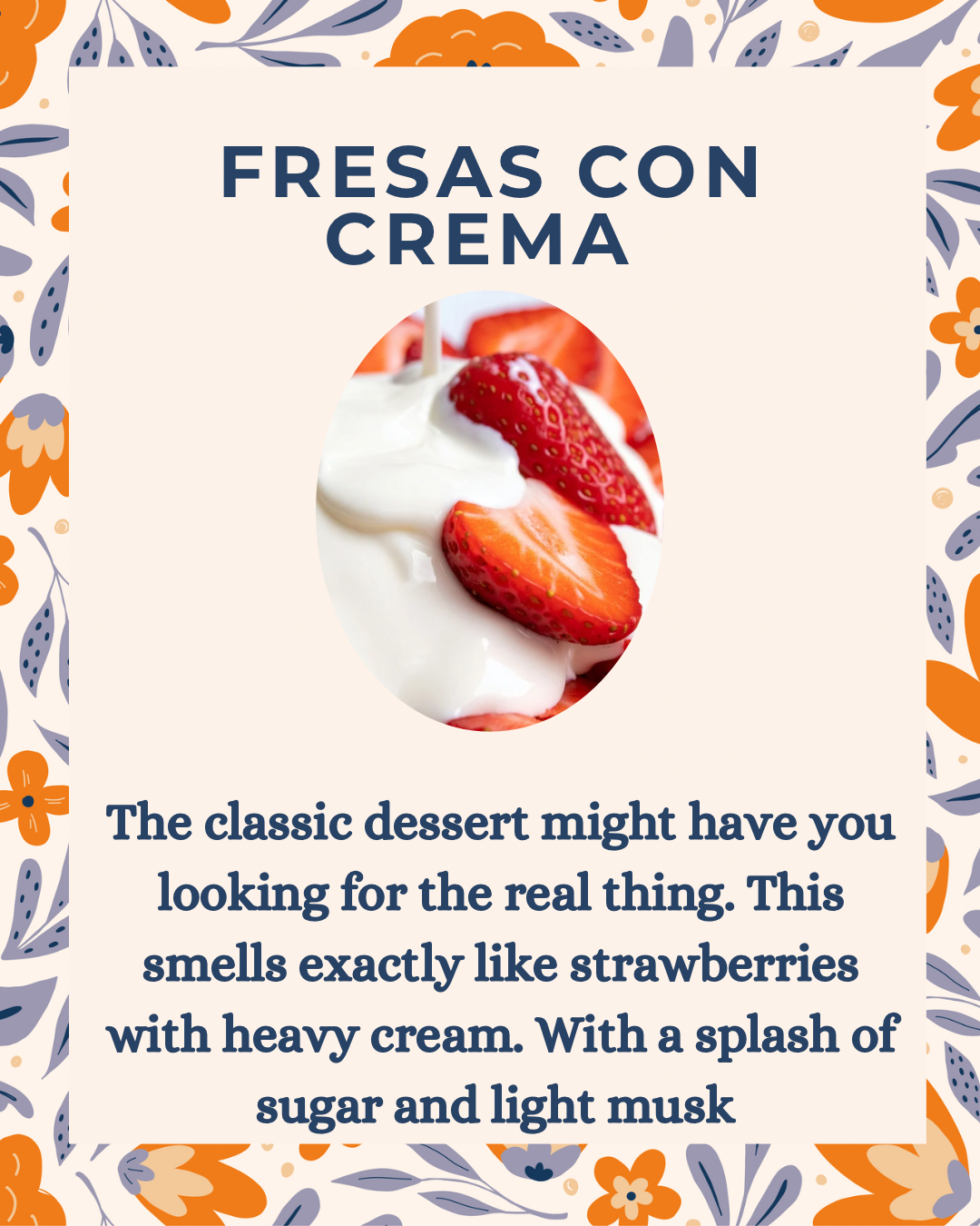 Fresas Con Crema Taza