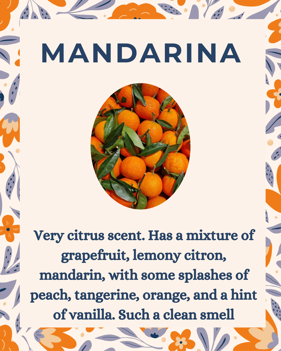 Mandarina Taza
